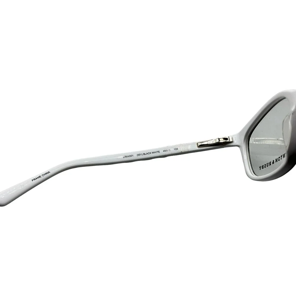 Lenton & Rusby LRK4001 Black White Eyeglass Frames 46-15-125 Kids